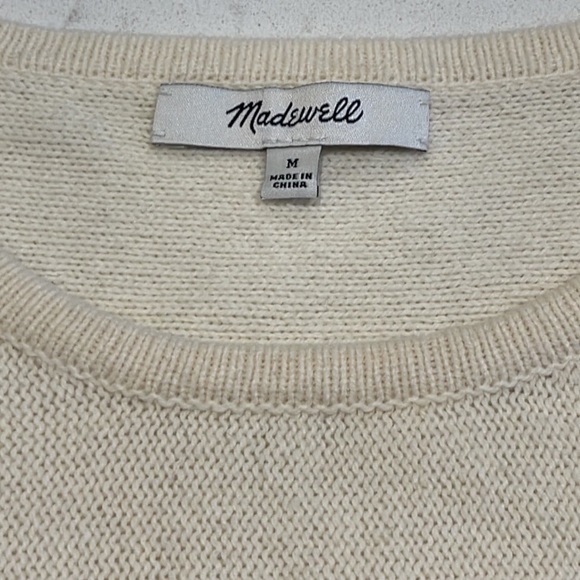 Madewell - Villagrove Sweater Tank in Bright Ivory - Picture 8 of 14